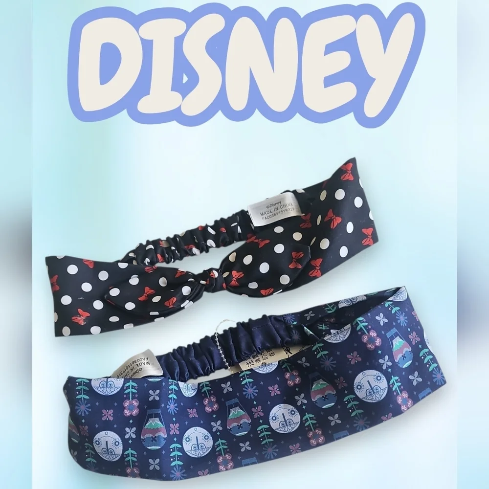 DISNEY WORLD HEADBANDS - SET OF 2